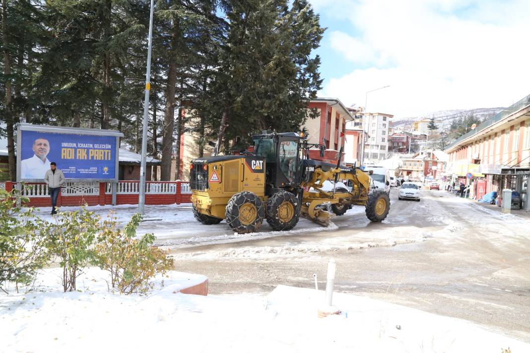 Dondurucu soğuk altındaki Konya’da kar için yeni tarih verildi 4